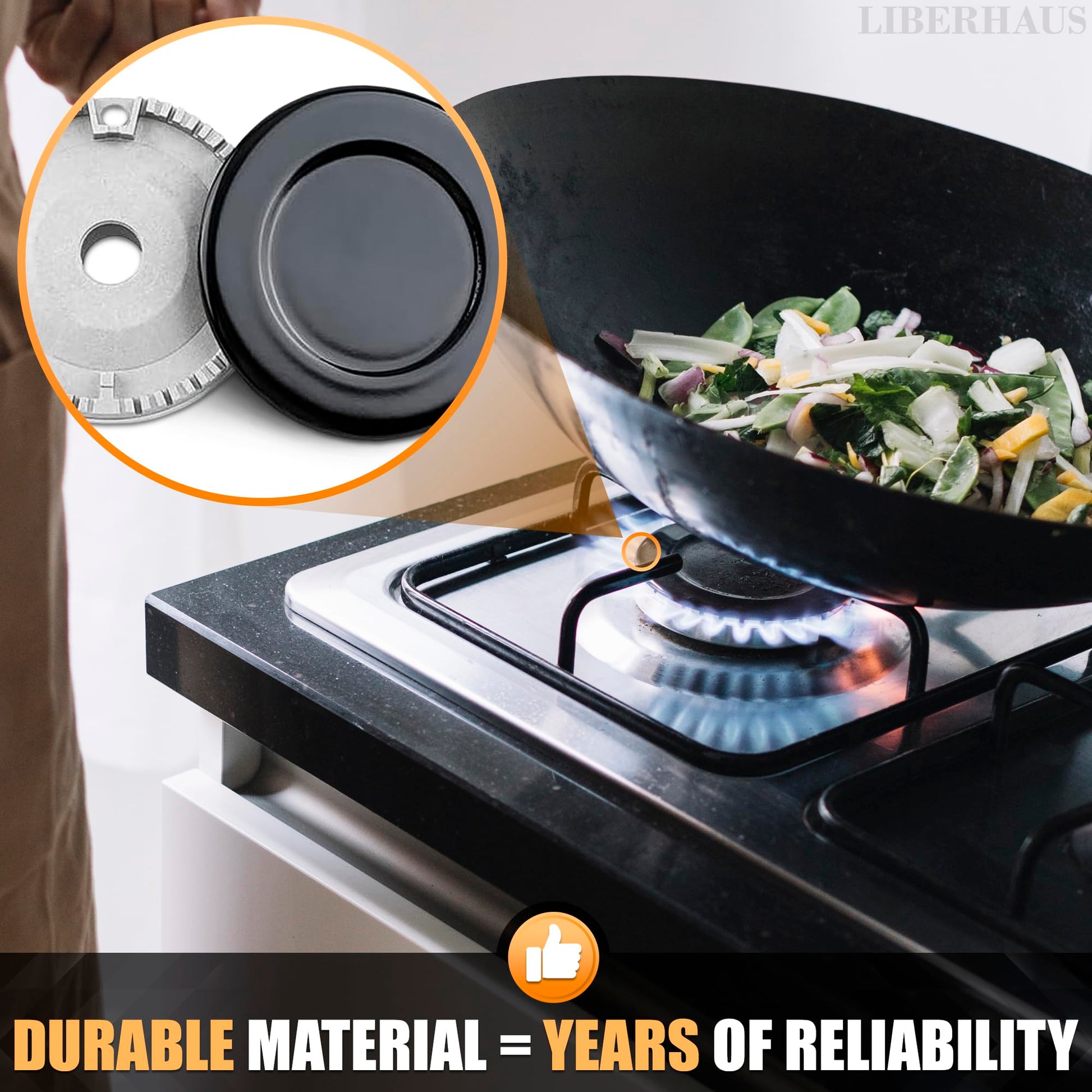 Stove burner covers for gas stove top