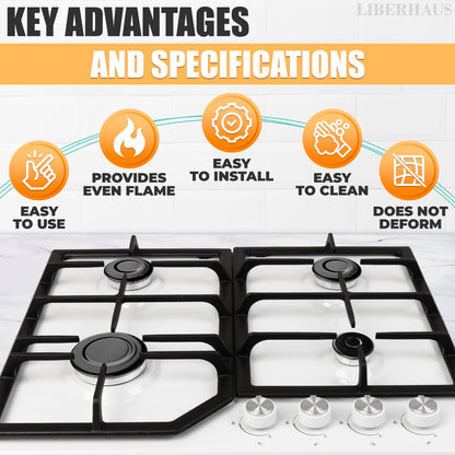 Stove gas burner