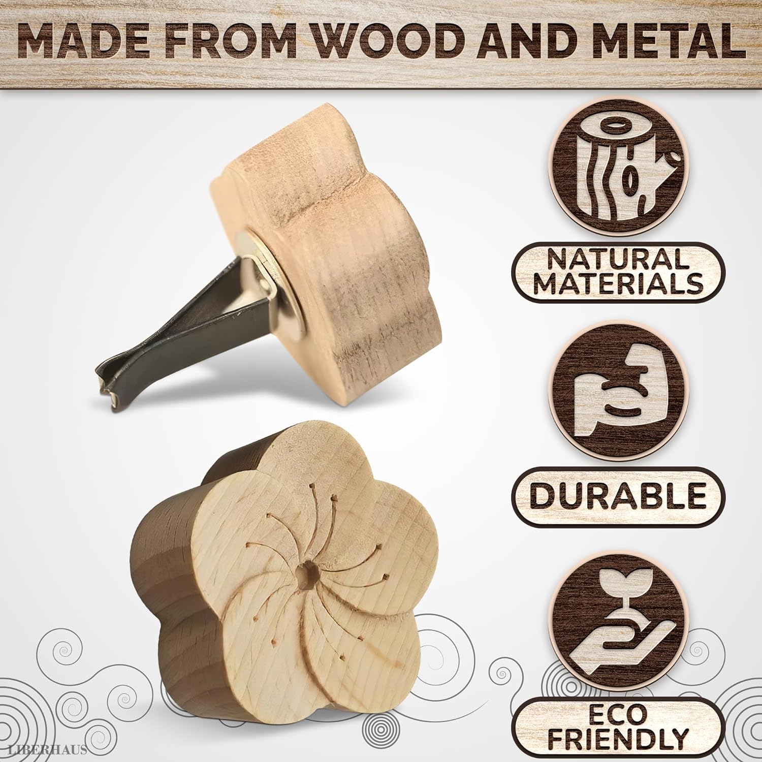 Waterless diffuser wood grain